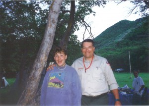 Dad and Me at Maple Dell