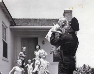 Stanley W. Stevenson, his wife, and children