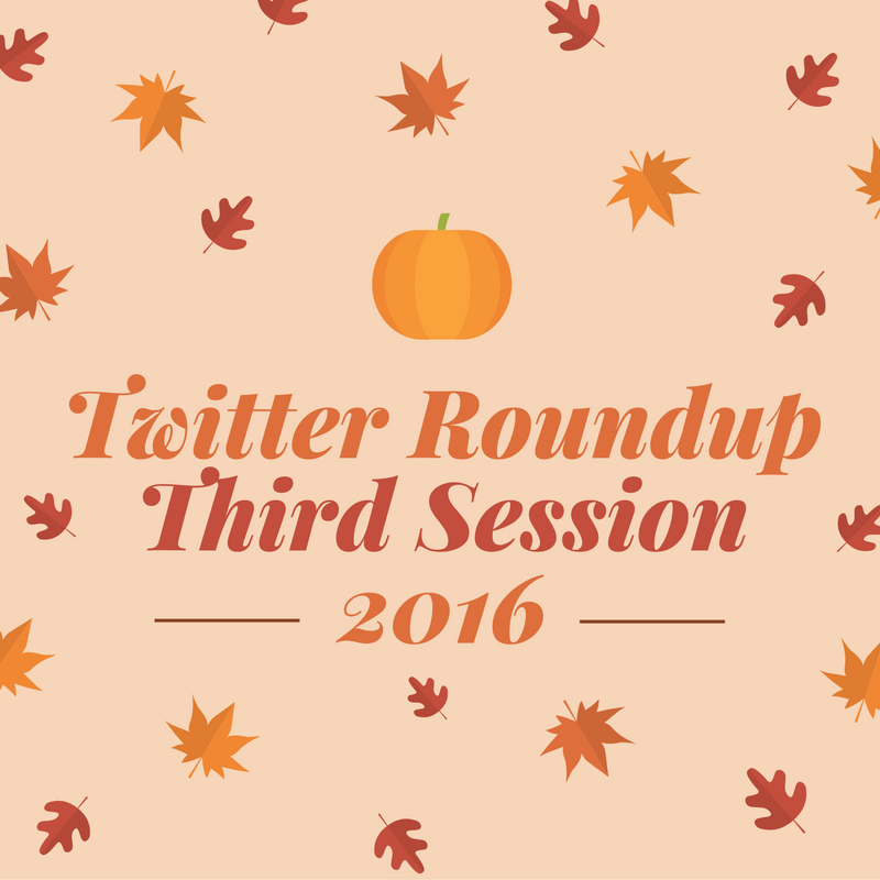 Twitter Roundup – Third Session 2016