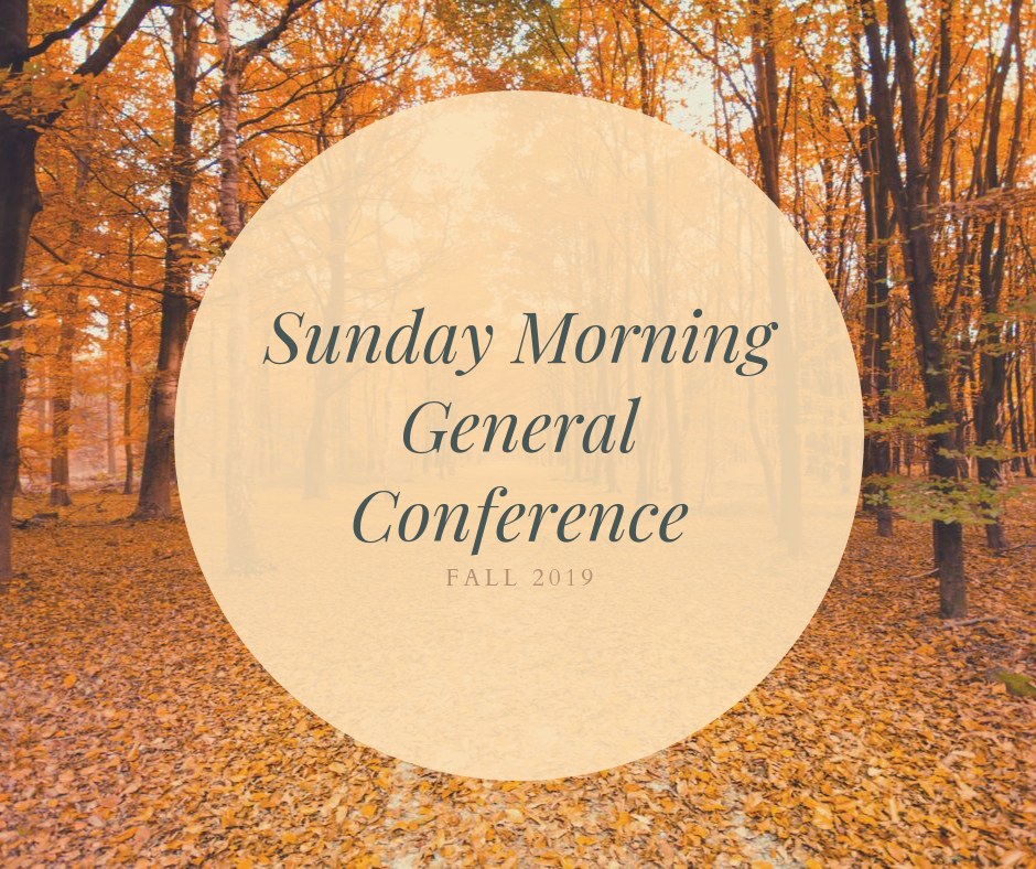 Twitter Round-up Fall 2019 Sunday Morning Session Of General Conference