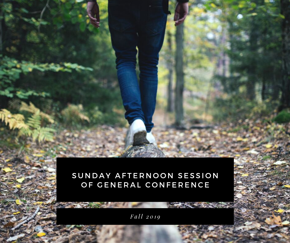 Twitter Round-up Fall 2019 Sunday Afternoon Session Of General Conference