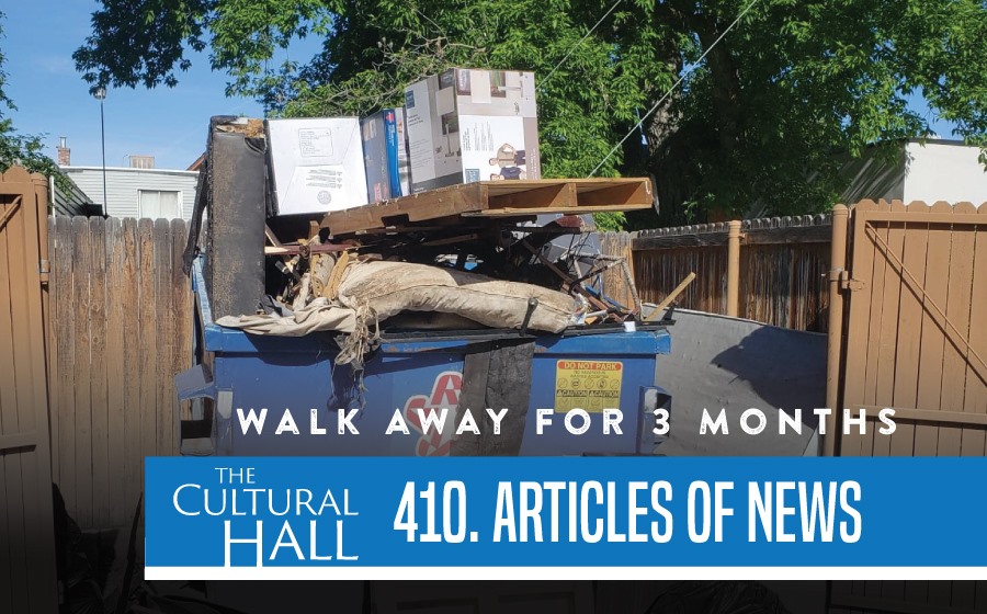 Walk Away For 3 Months Ep. 410 The Cultural Hall