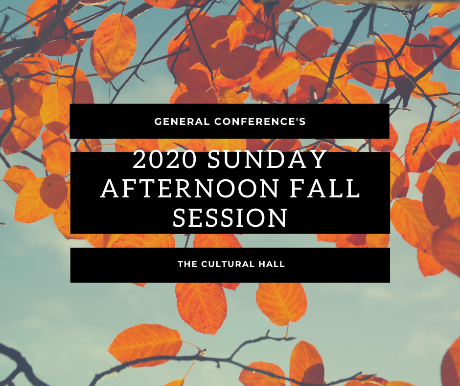 The Best Tweets From 2020’s Sunday Afternoon Fall Session of General Conference