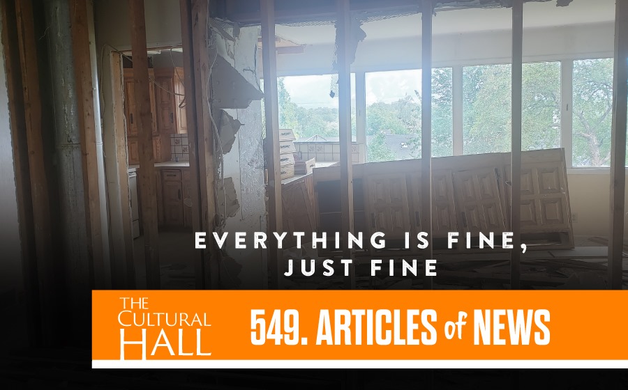Everything is fine, just fine AoN Ep. 549 The Cultural Hall