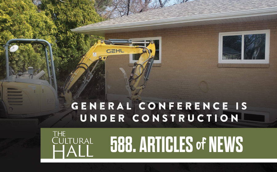 General Conference is Under Construction Ep. 588 The Cultural Hall